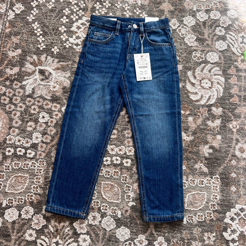 Zara kids  Dark Blue Straight Jeans